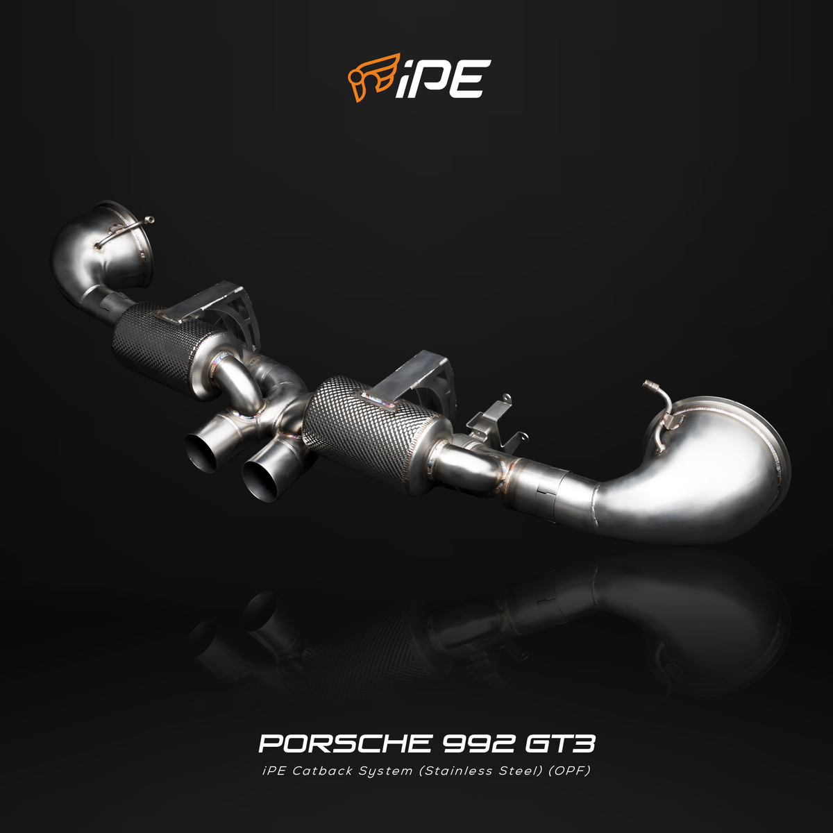 iPE Cat Back System - Porsche 911 GT3, GT3 Touring and GT3 RS 992 (Equal Length System)