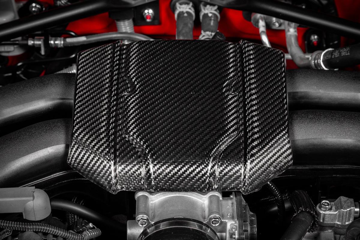 Eventuri Carbon Engine Cover for Toyota GR86 - Gloss