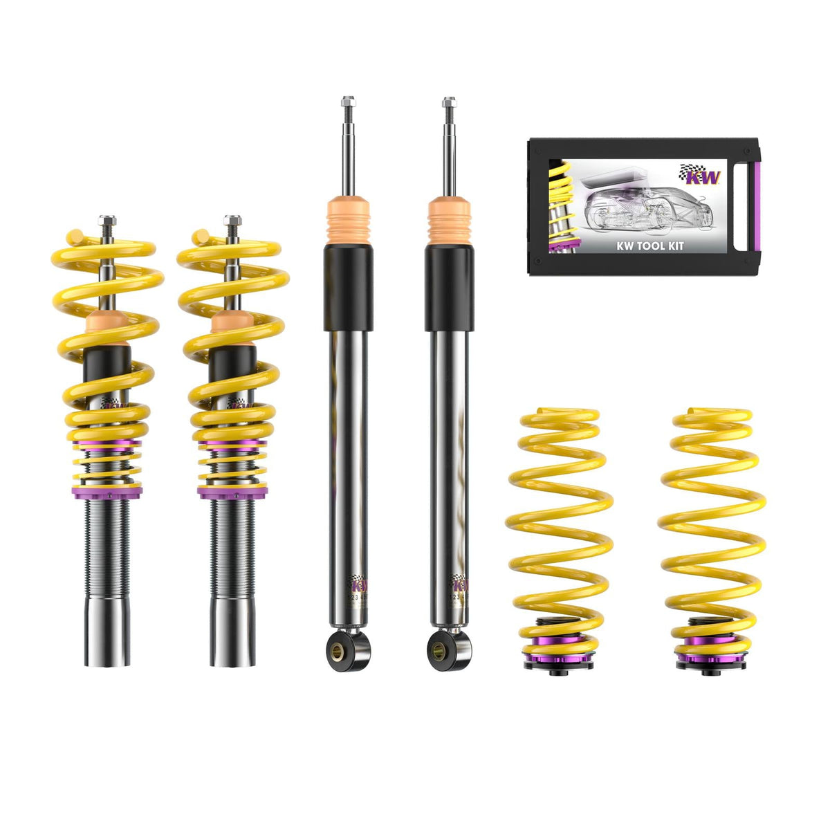 KW Coilover Kit V1 for 09/2008+ Audi Q5 (8RB)