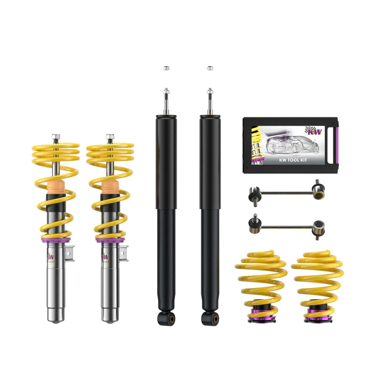 KW Coilover Kit V1 for BMW 3 Series Coupe (E46)