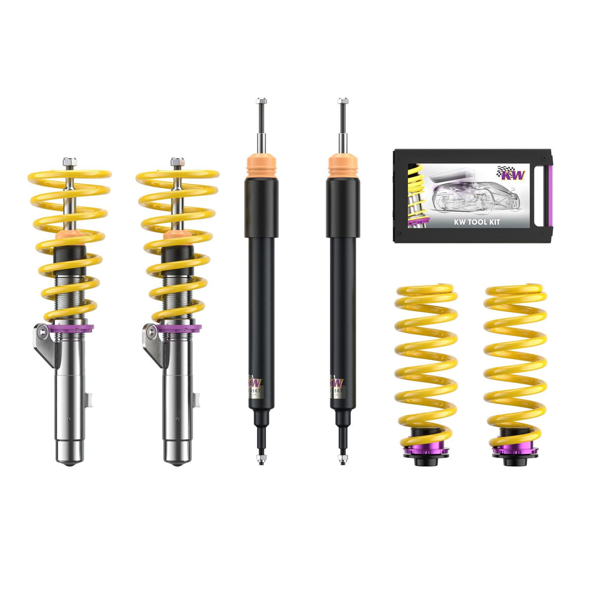 KW Coilover Kit V1 for 09/2006+ BMW 3 Series Coupe (E92)