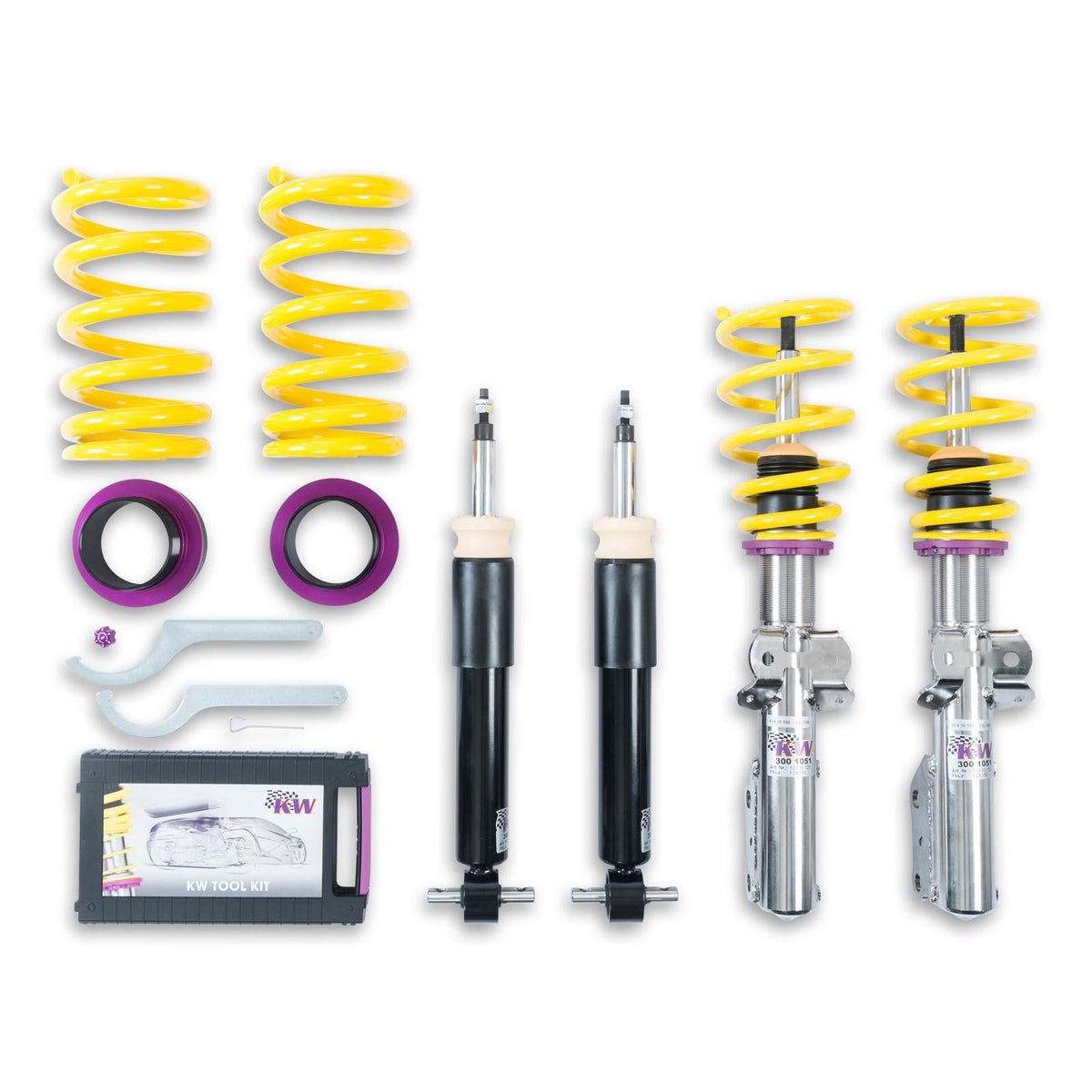 KW Coilover Kit V1 for 03/2015-10/2017 Ford Mustang Coupe