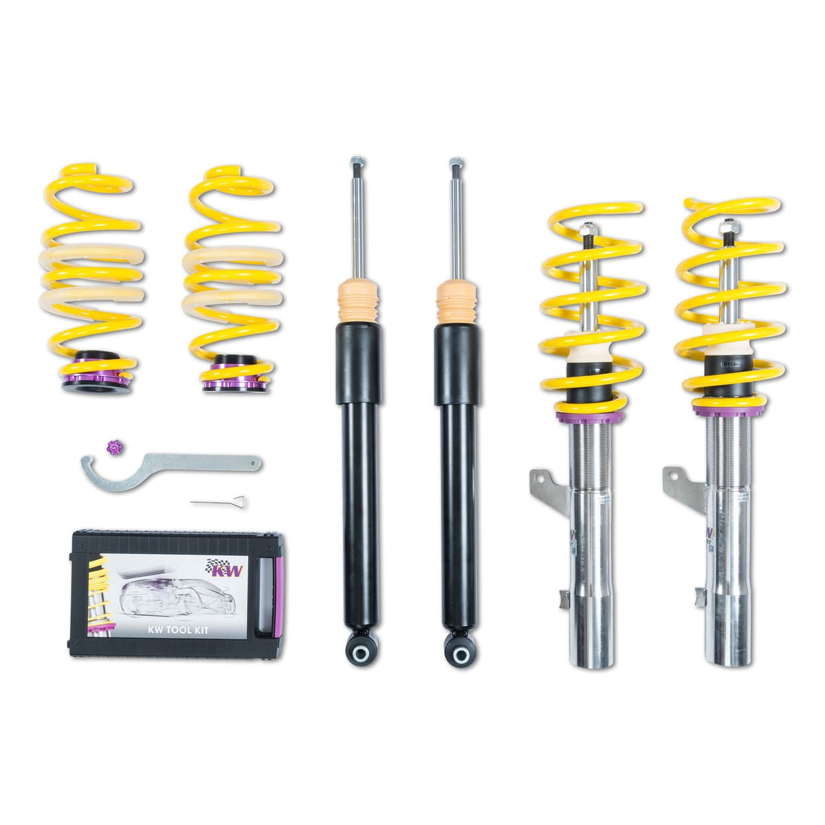 KW Coilover Kit V1 for 11/2013+ VW Golf VII (5G1, BQ1, BE1, BE2)