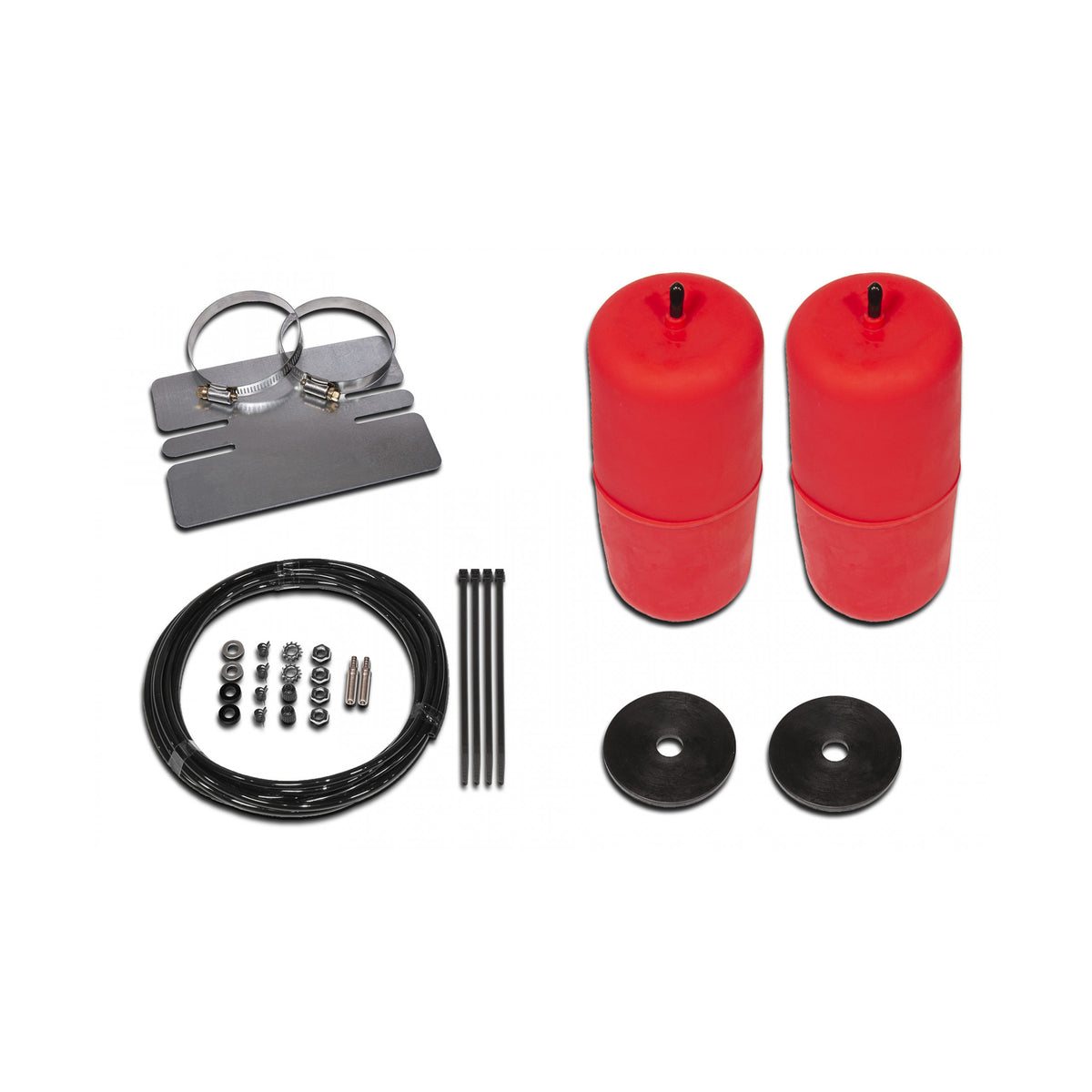 Polyair Red Series Airbag Kit - Holden Colorado 7 / Trailblazer, Isuzu MUX & Gen 2 (standard height)