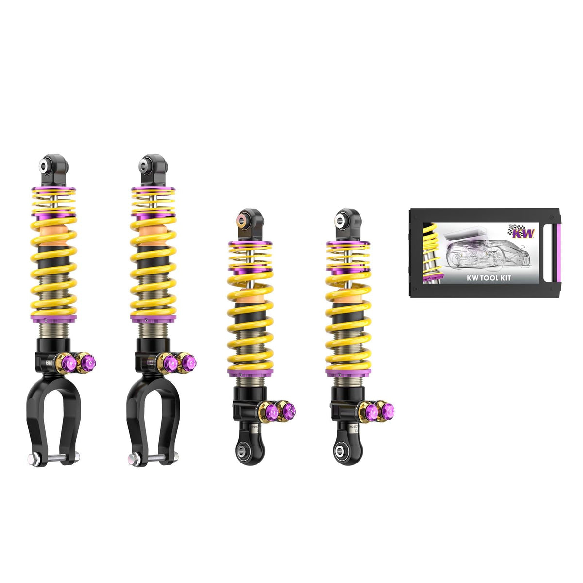 Coilover suspension V5 w/ Deactivation for Electronic Dampers