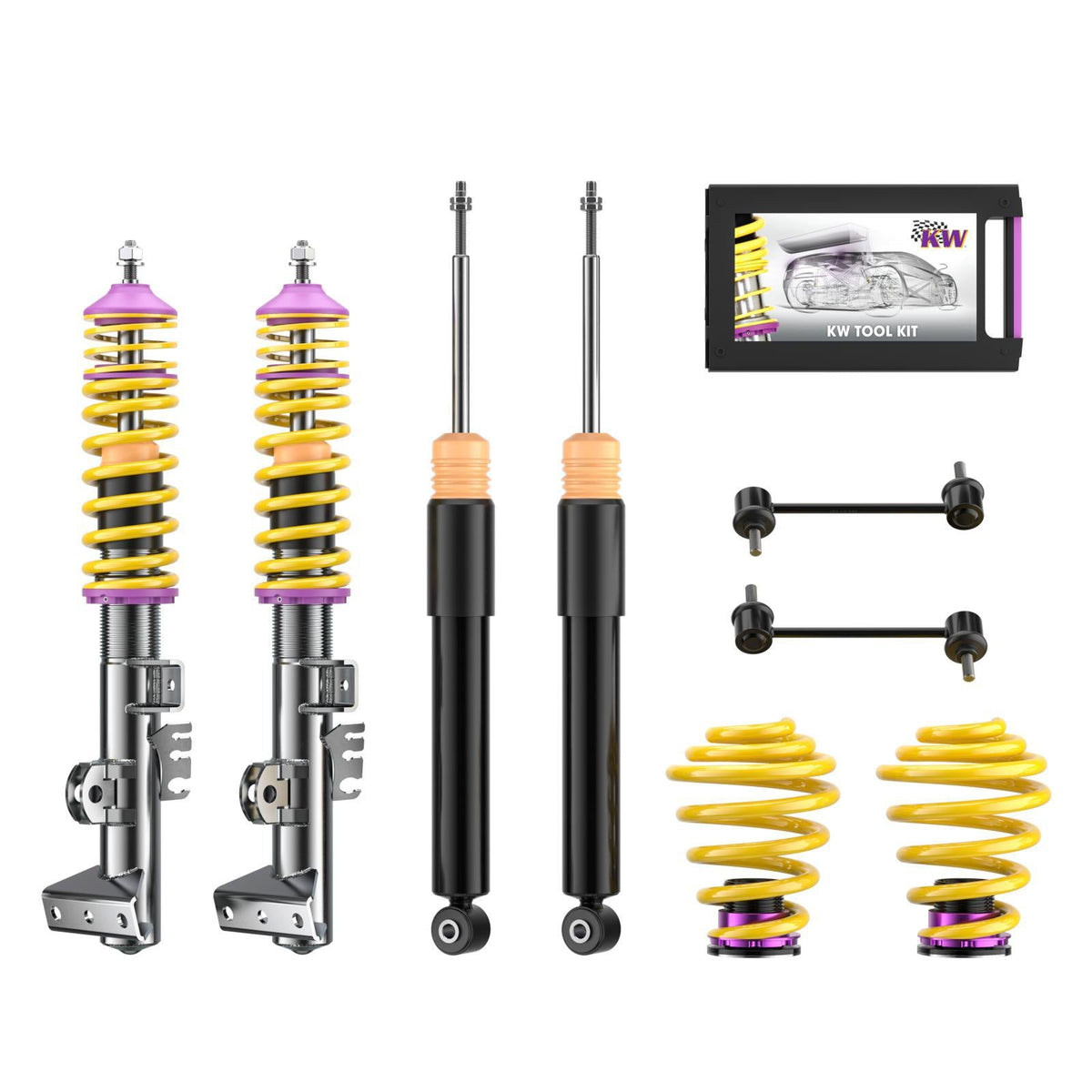 KW Coilover Kit V2 for 10/1992-04/1999 BMW 3 Series (E36)