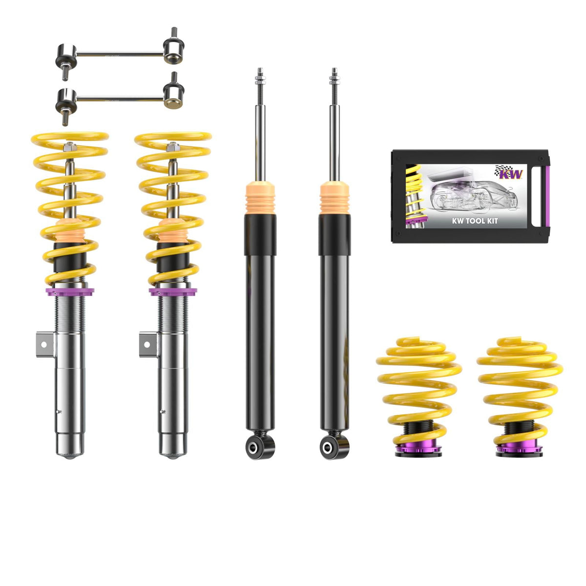 KW Coilover Kit V2 for BMW 3 Series Coupe (E46)