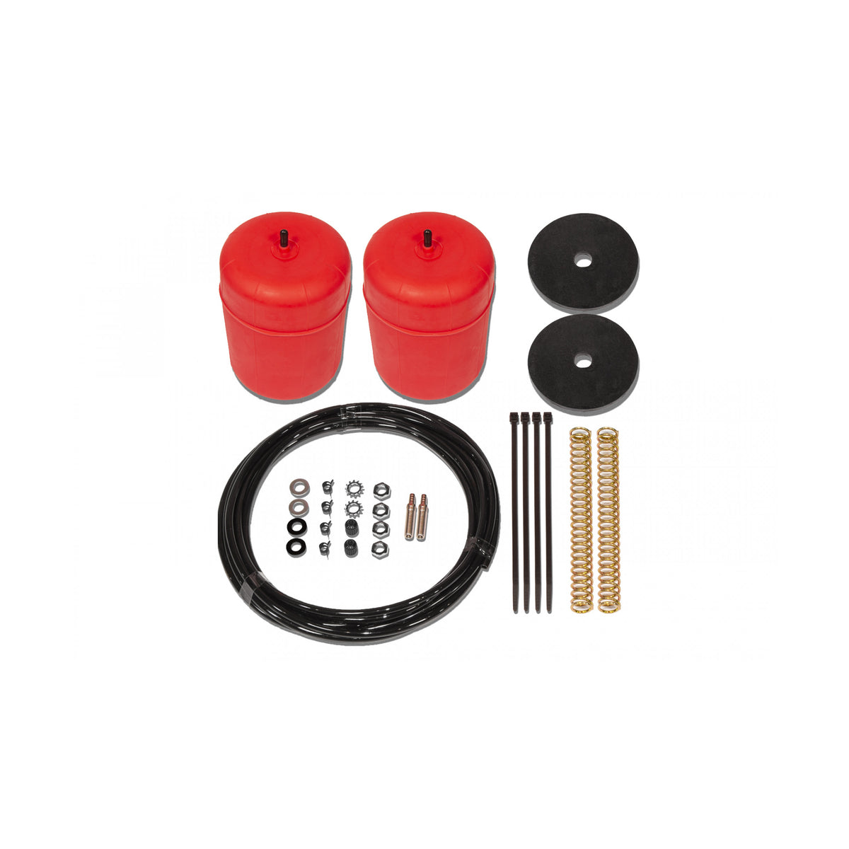 Polyair Red Series Airbag Kit - Mitsubishi Challenger PB / PC, Mitsubishi Pajero Sport (standard height)