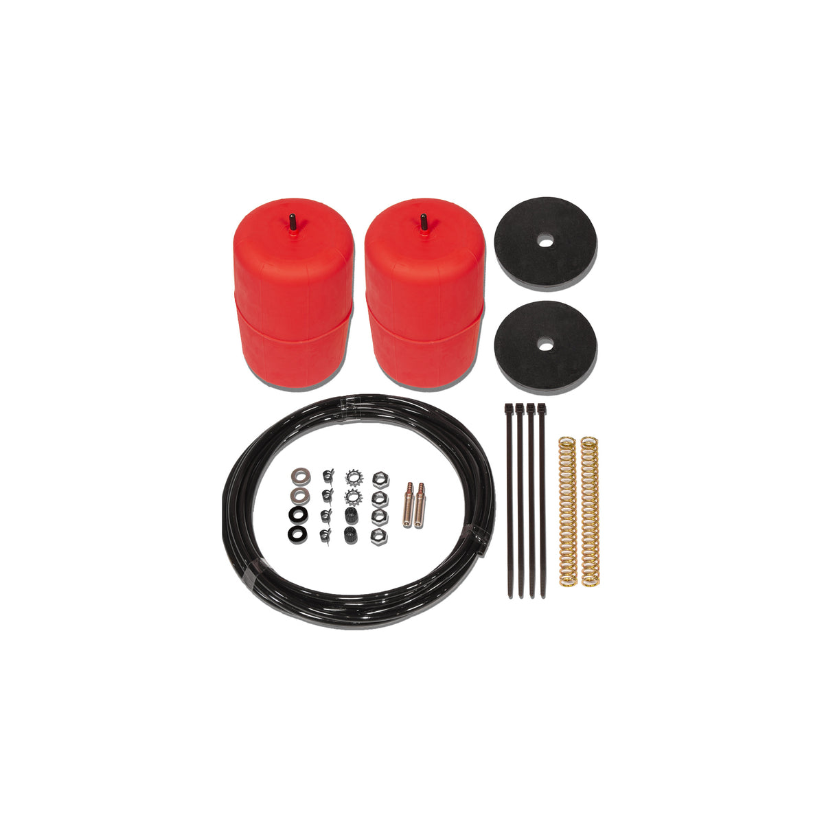 Polyair Red Series Airbag Kit - Lexus LX J80 - J100 - J200, Toyota LandCruiser 80, 100, 200 Series (standard height)