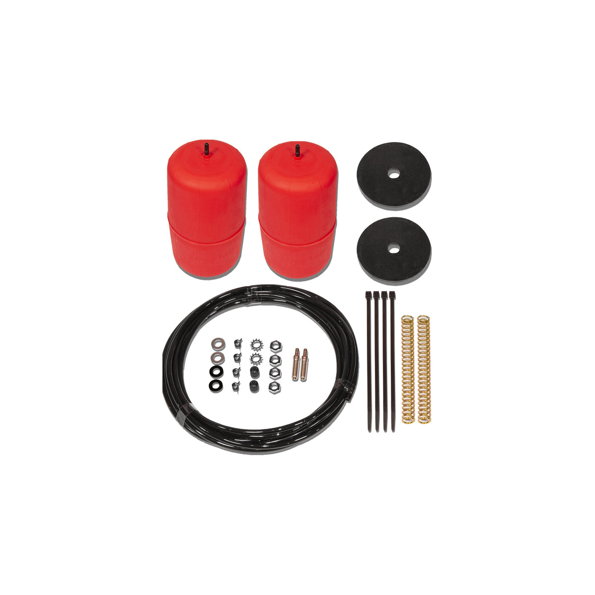 Polyair Red Series Airbag Kit - Lexus LX J80 - J100 - J200, Toyota LandCruiser 80, 100, 200 Series (1 inch lift)