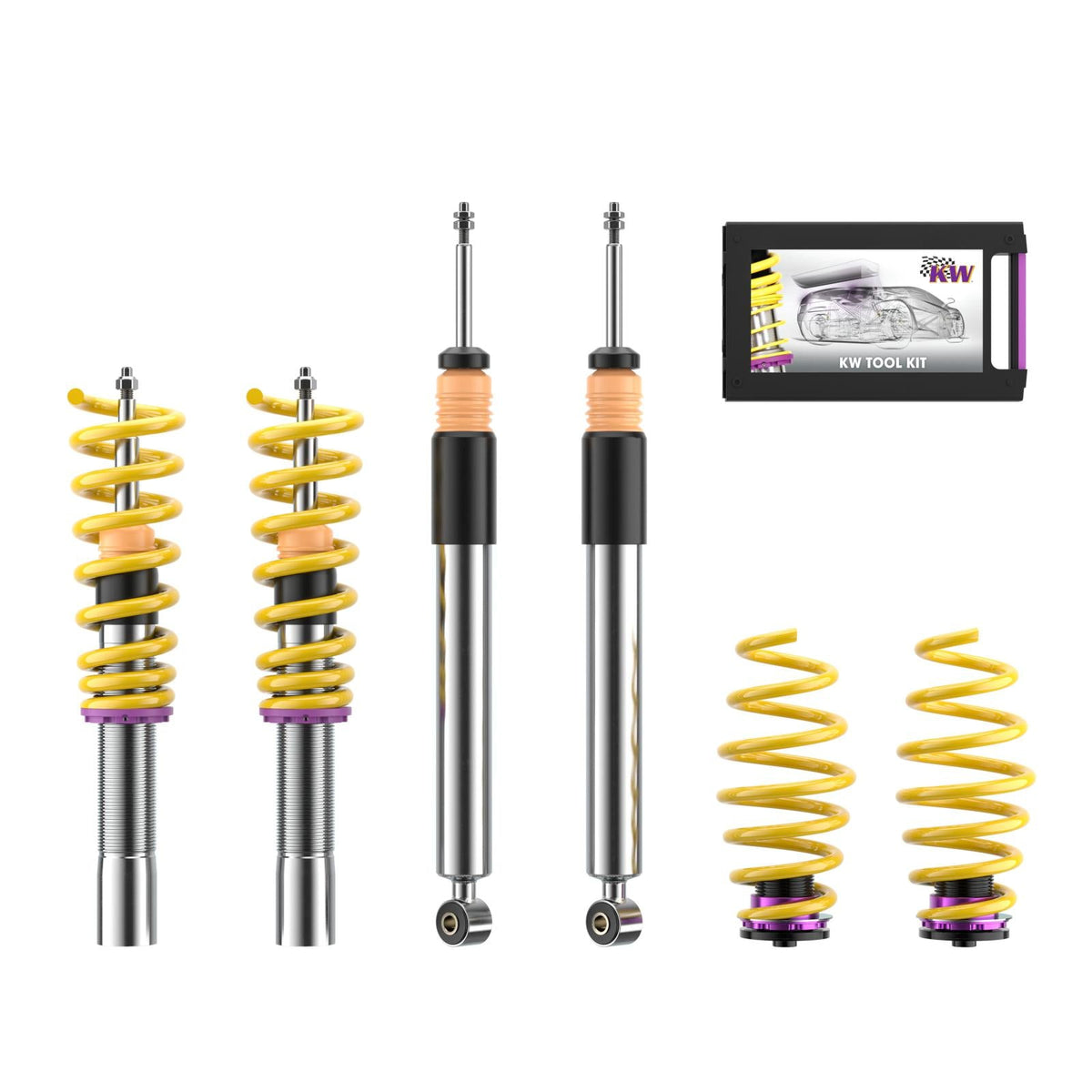 KW Coilover Kit V2 Comfort for 04/2008-09/2015 Audi A4 Allroad (8KH, B8)