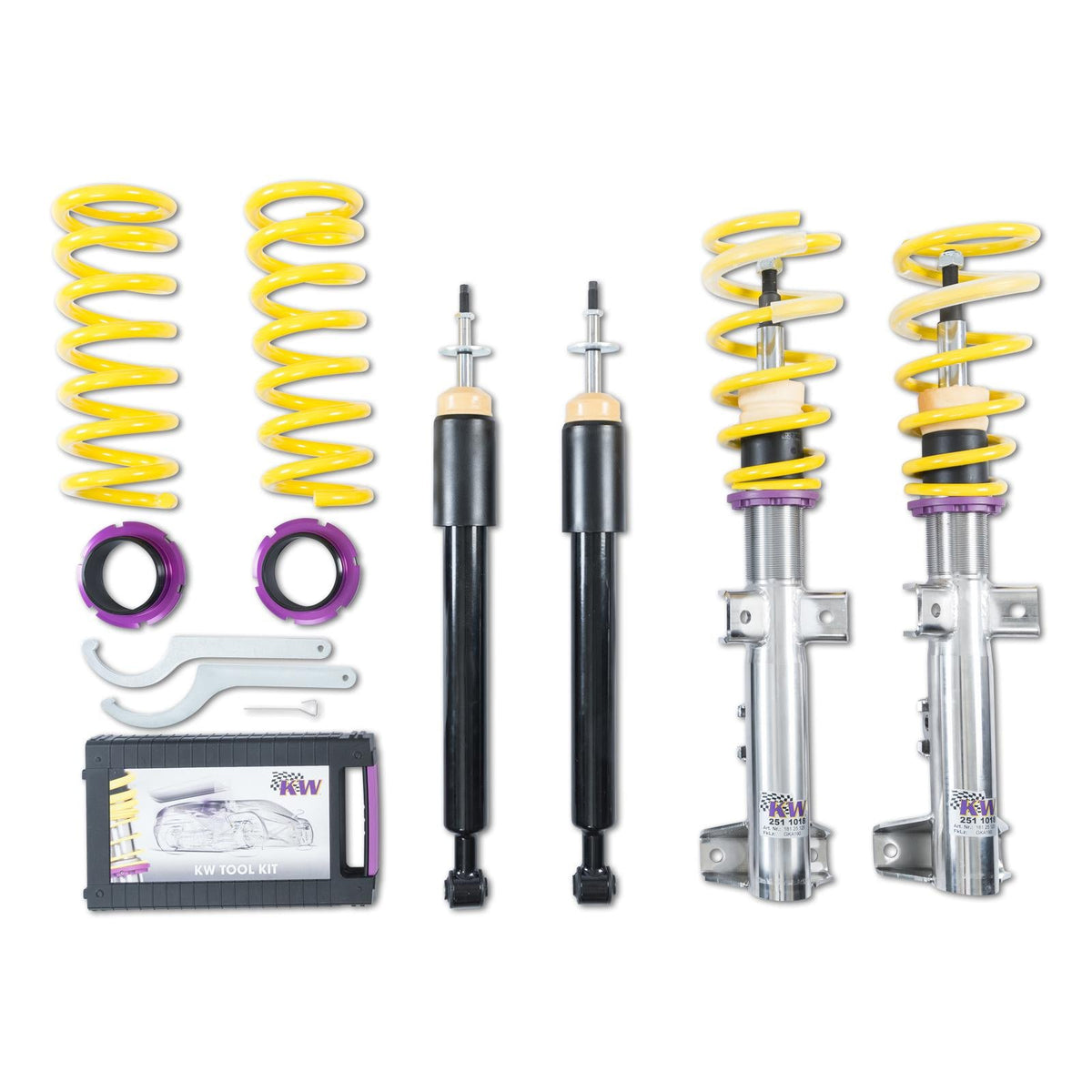 KW Coilover Kit V2 Comfort for 03/2011+ Mercedes Benz SLK (R172)