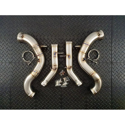 Redstar Mercedes C63 Facelift W205 Downpipes