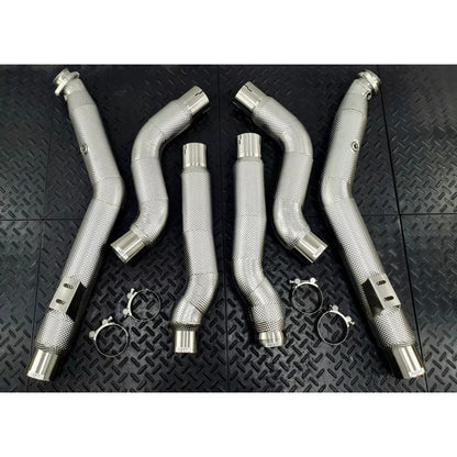 Redstar Mercedes E63 W212/CLS63 C218 Downpipes