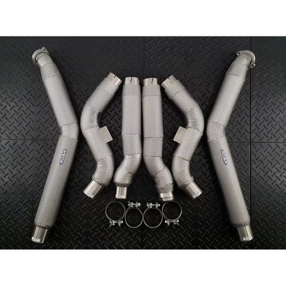 Redstar Mercedes E63 W212/CLS63 C218 Downpipes