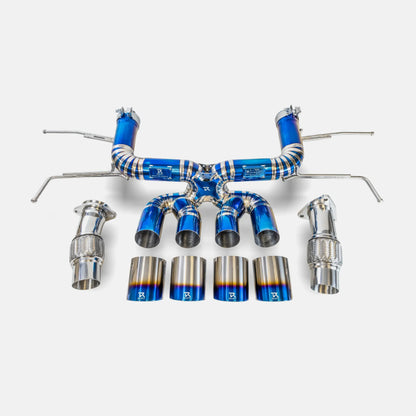 RYFT Titanium Race Exhaust w/ Tips - C8 Corvette Z06