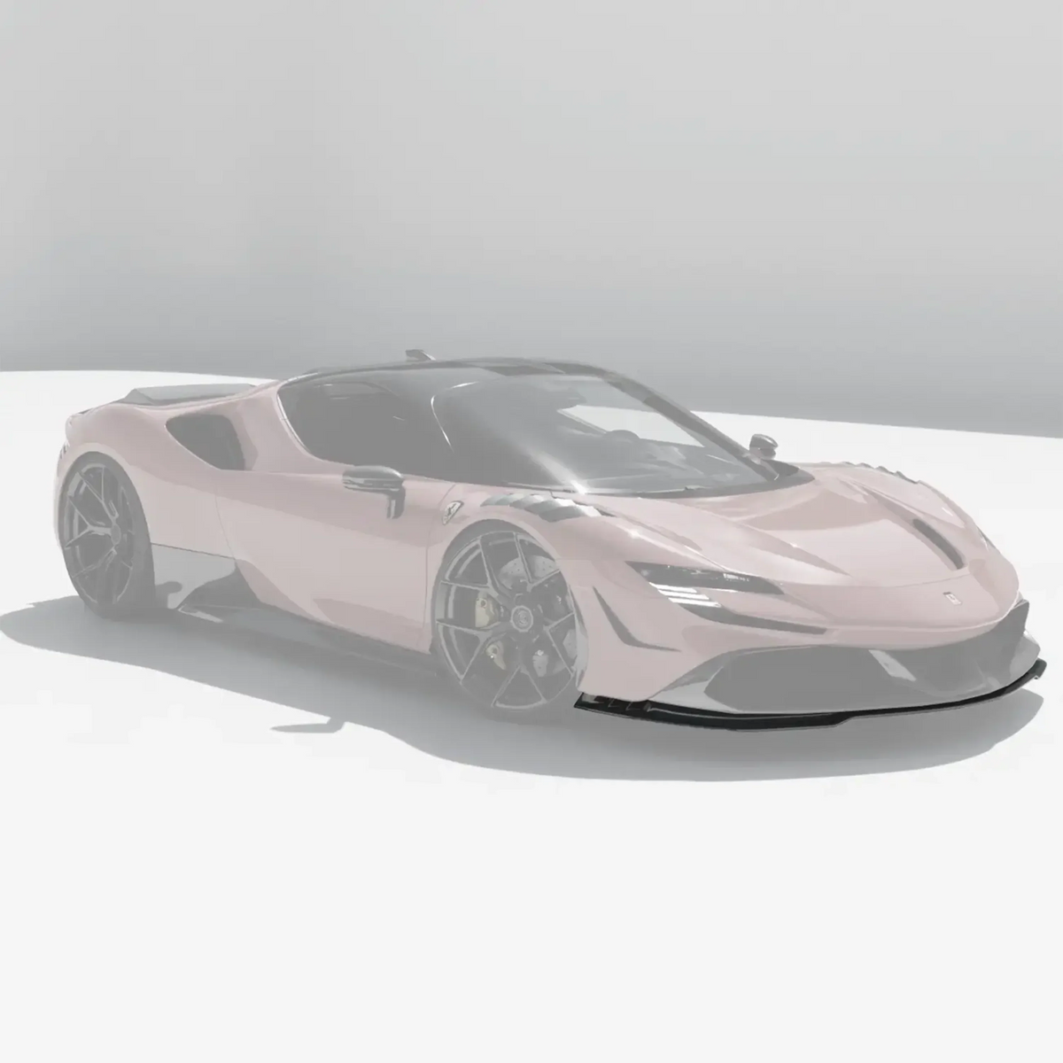 RYFT Carbon Fiber Front Splitter - Ferrari SF90