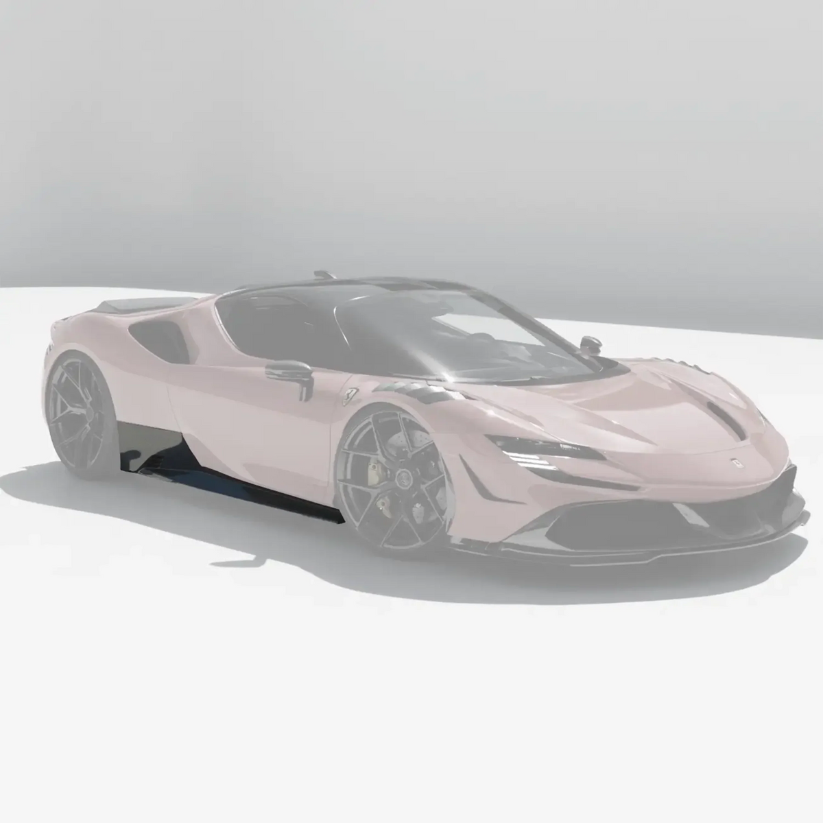 RYFT Carbon Fiber Side Skirts - Ferrari SF90