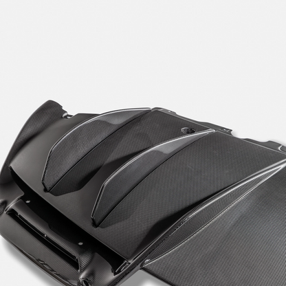 RYFT Carbon Fiber Rear Diffuser - Ferrari 296 GTB