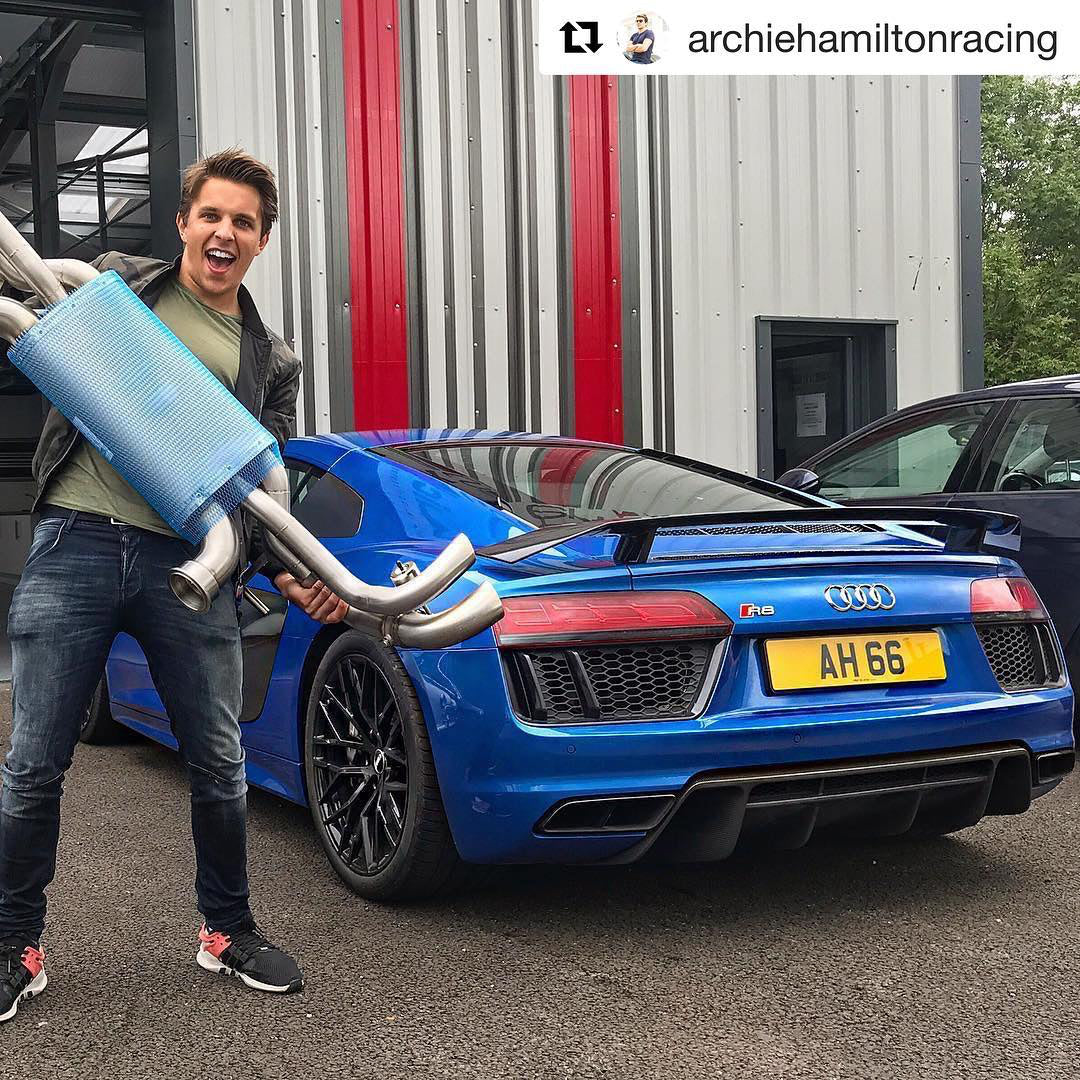 Quicksilver Audi R8 V10 Titan Sport Exhaust with Sound Architect™ (2016-19)