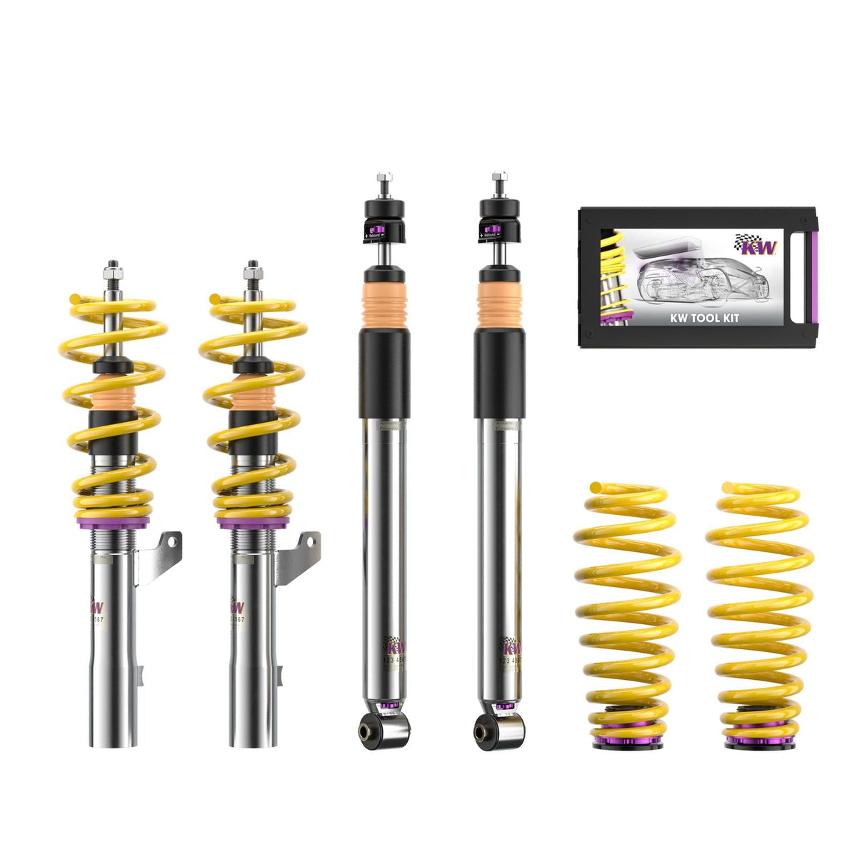 KW Coilover suspension V3 inox for BMW X2 (U10) 11/2023-