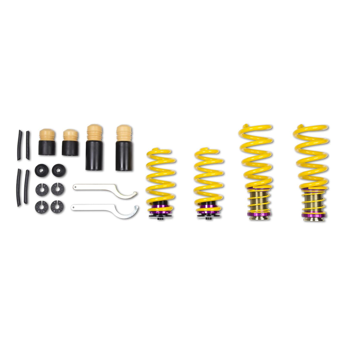 KW Height Adjustable Spring Kit for Audi A4 (8EC, B7)