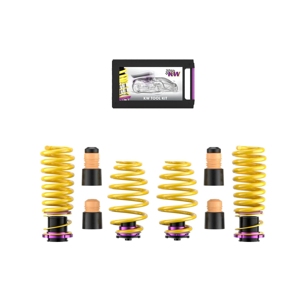 KW Height Adjustable Spring Kit for 09/2009-12/2016 Audi A5 Sportback (8TA)