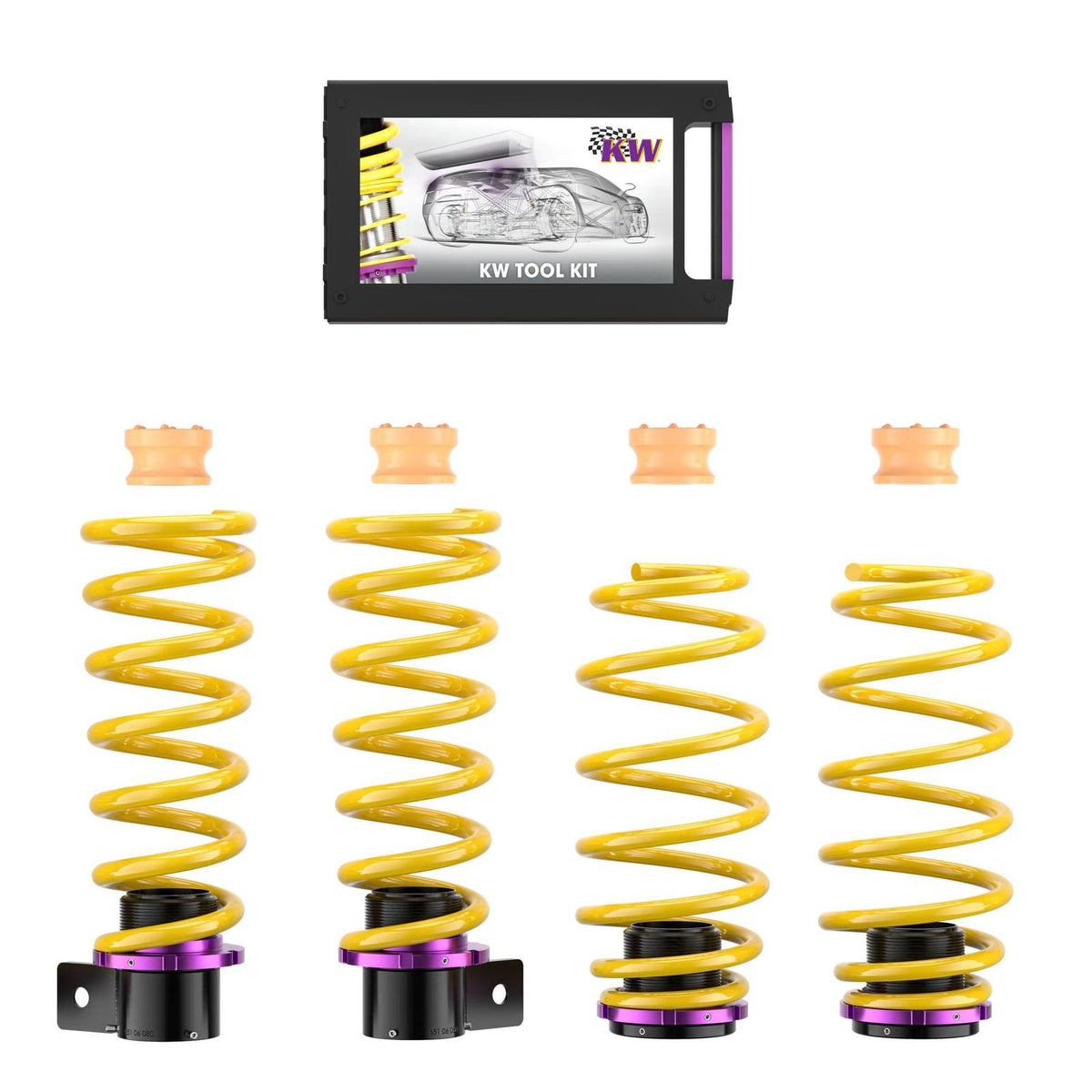 KW Height Adjustable Spring Kit for 06/2012+ BMW 6 Series Coupe (F13)