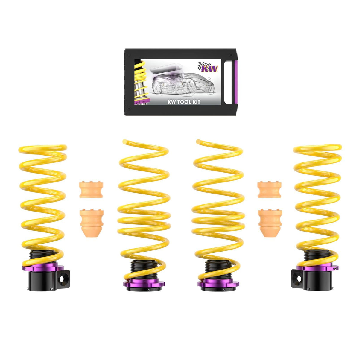KW Height Adjustable Spring Kit for 09/2011+ BMW 5 Series (F10)