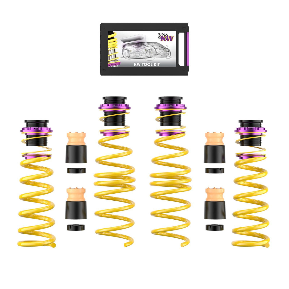 KW Height Adjustable Spring Kit for 03/2018+ BMW 5 Series (G30, F90)