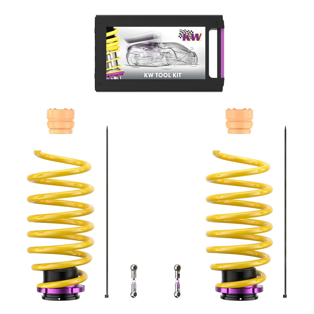 KW Height Adjustable Spring Kit for 08/2009+ Mercedes Benz E-Class T-Model (S212)