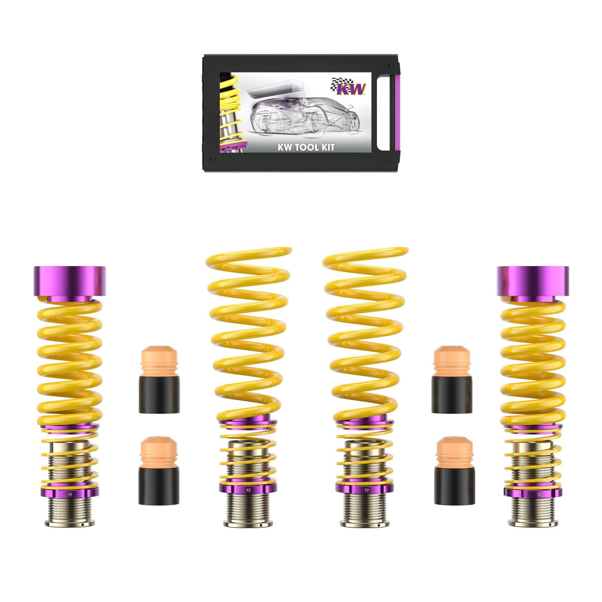 KW Height Adjustable Spring Kit for 06/2014+ Nissan GT-R (R35)