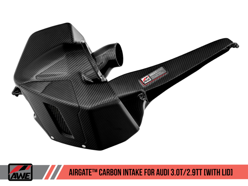 AWE Audi B9/B9.5 S4/S5/RS5 3.0T Carbon Fiber AirGate Intake w/ Lid