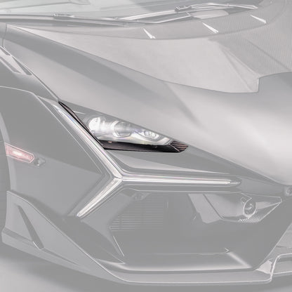 RYFT Carbon Fiber Headlight Light Cover - Lamborghini Revuelto