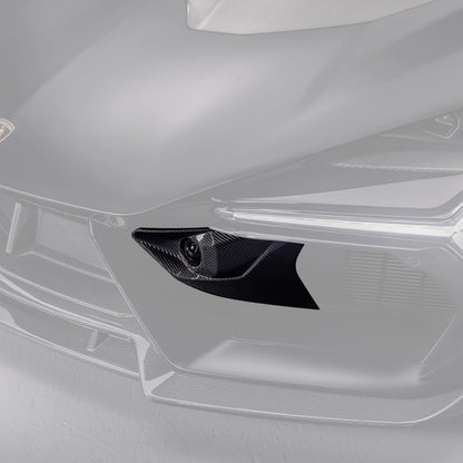 RYFT Carbon Fiber Front Radar Covers - Lamborghini Revuelto