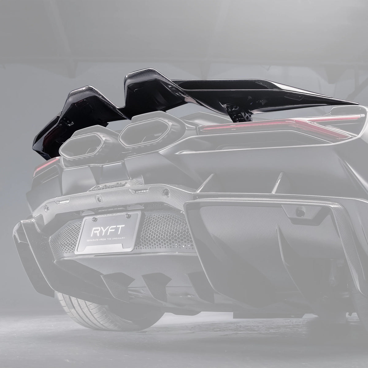 RYFT Carbon Fiber Active Rear Spoiler - Lamborghini Revuelto