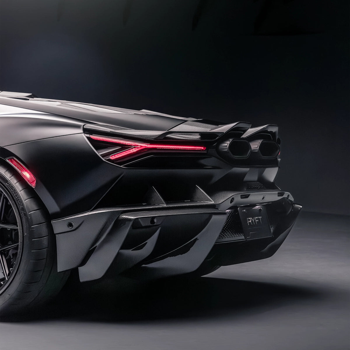 RYFT Carbon Fiber Active Rear Spoiler - Lamborghini Revuelto