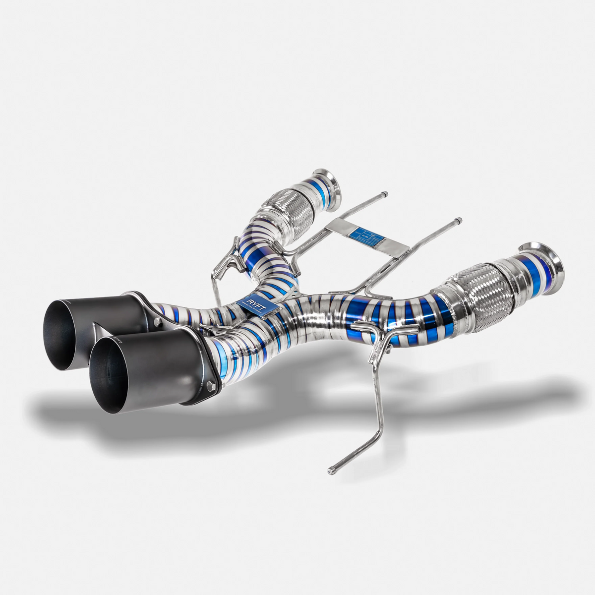 RYFT Titanium Race Exhaust w/ Satin Black Tip - McLaren 750S
