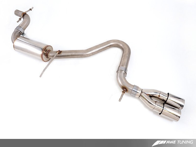 AWE Audi 8P A3 FWD Cat-Back Performance Resonated Exhaust