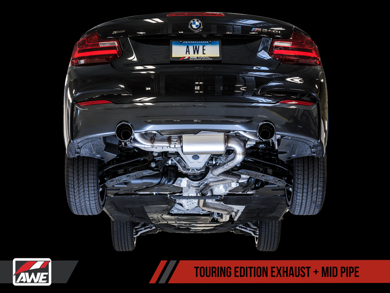 AWE BMW F22 M240i Performance Mid Pipe