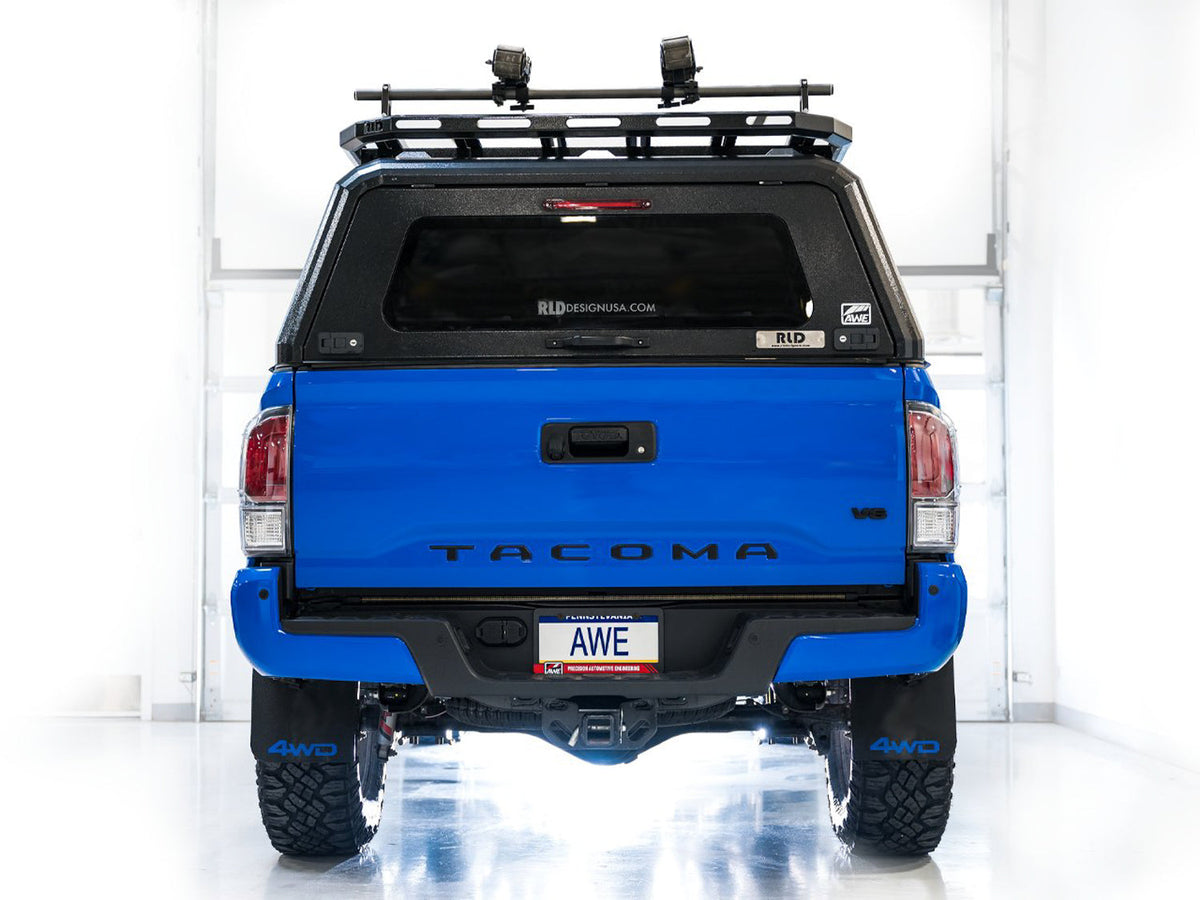 AWE 0FG Cat Back Exhaust No Tips for Toyota Tacoma SR5 2016-2023