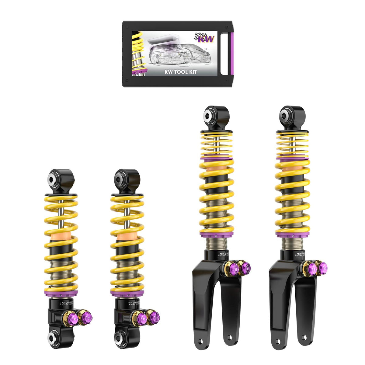 KW Coilover suspension V5 (incl. deactivation for electronic dampers) for Dodge Viper Coupe 09/2012-