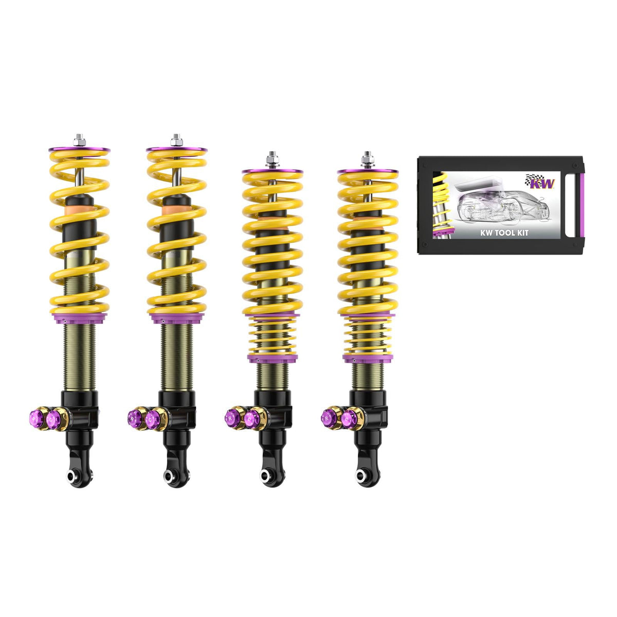 KW Coilover suspension V5 (incl. deactivation for electronic dampers) for Ferrari 812 Superfast (F152M) 03/2017-