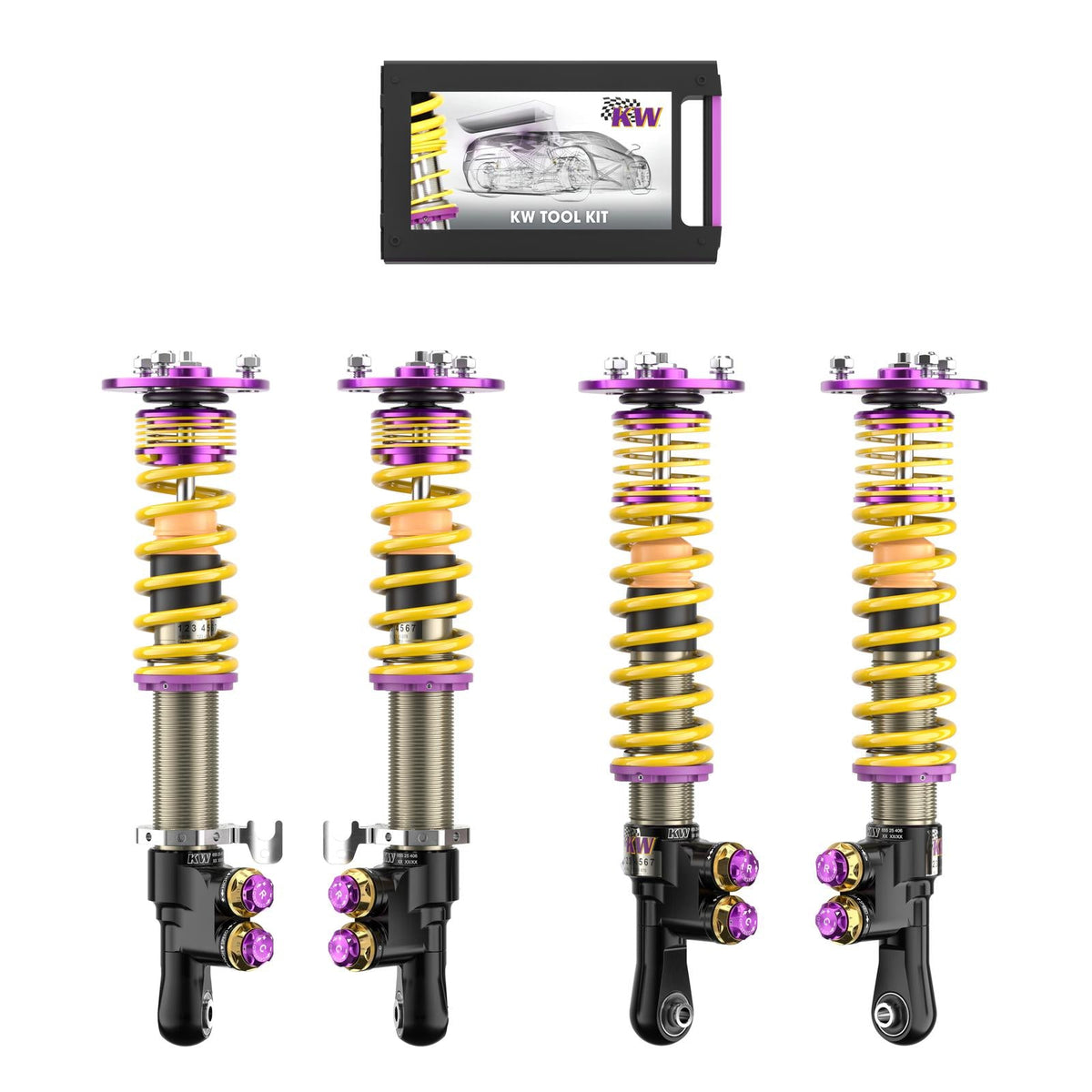 KW Coilover suspension V5 for Honda NSX I Convertible / Coupe
