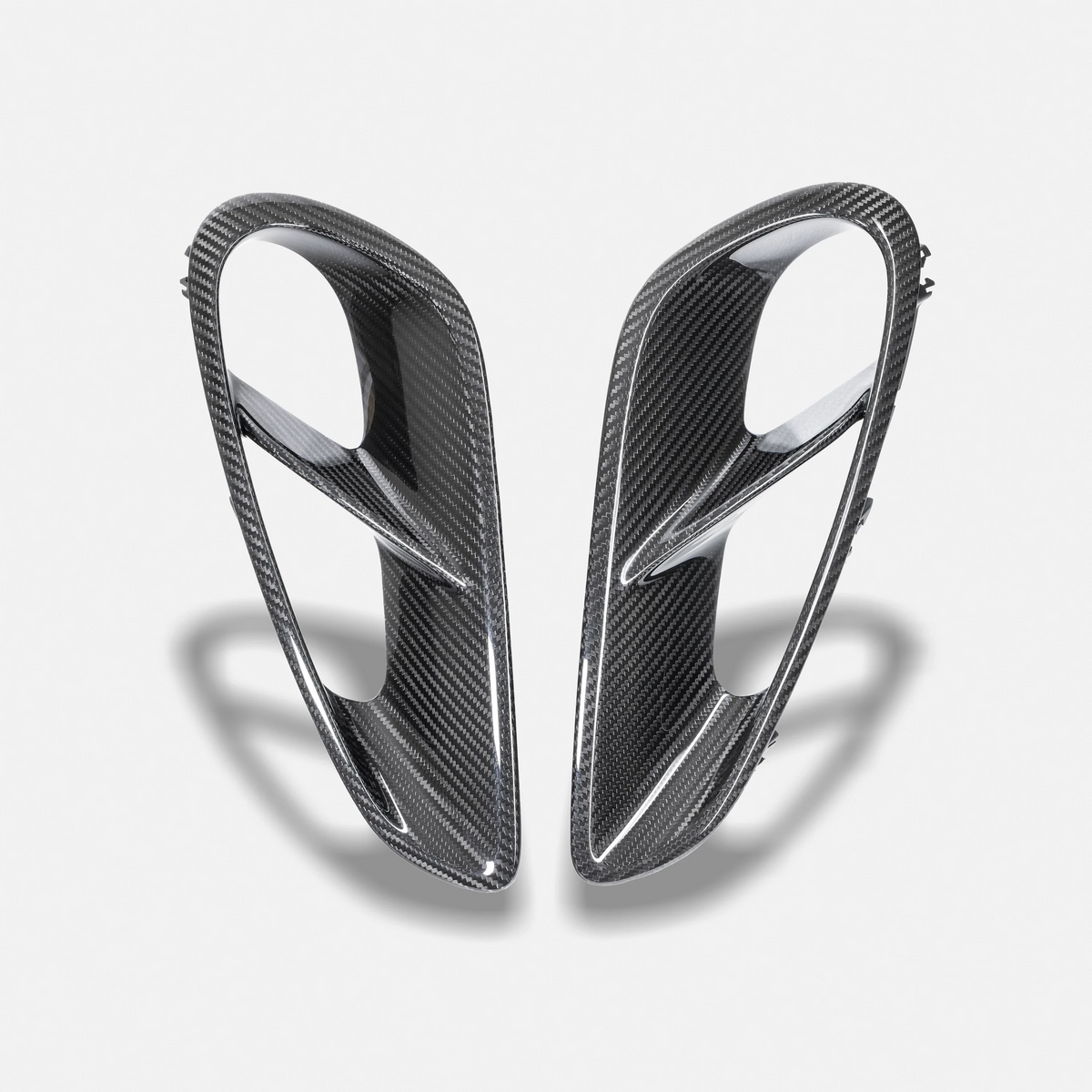 RYFT Carbon Fiber Side Intake Covers - Porsche 911 (992) Turbo S