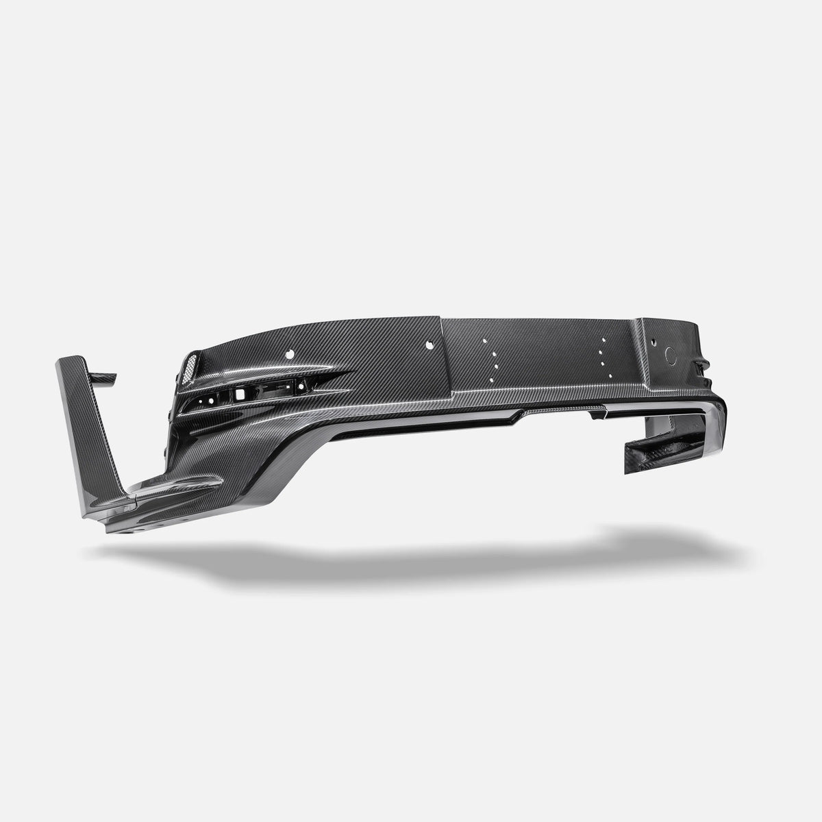 RYFT Carbon Fiber Rear Bumper Center w/ Side Fins - Porsche 992 GT3RS