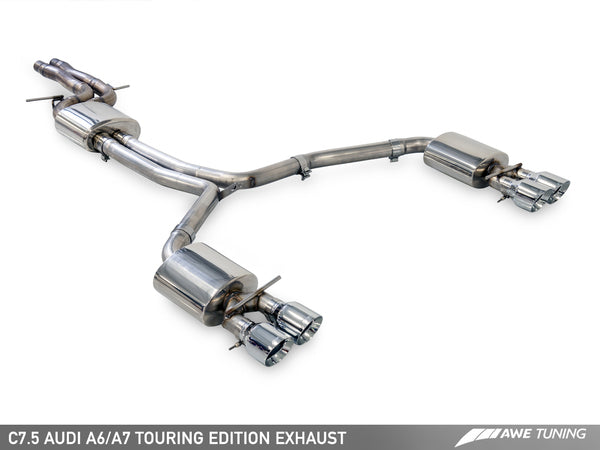 AWE Audi B8 / C7 3.0T Resonated Downpipes for S4 / S5 / A6 / A7