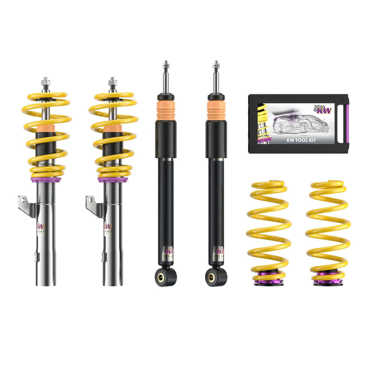 KW Coilover Kit V2 Comfort for 11/2012+ Seat Leon (5F1)