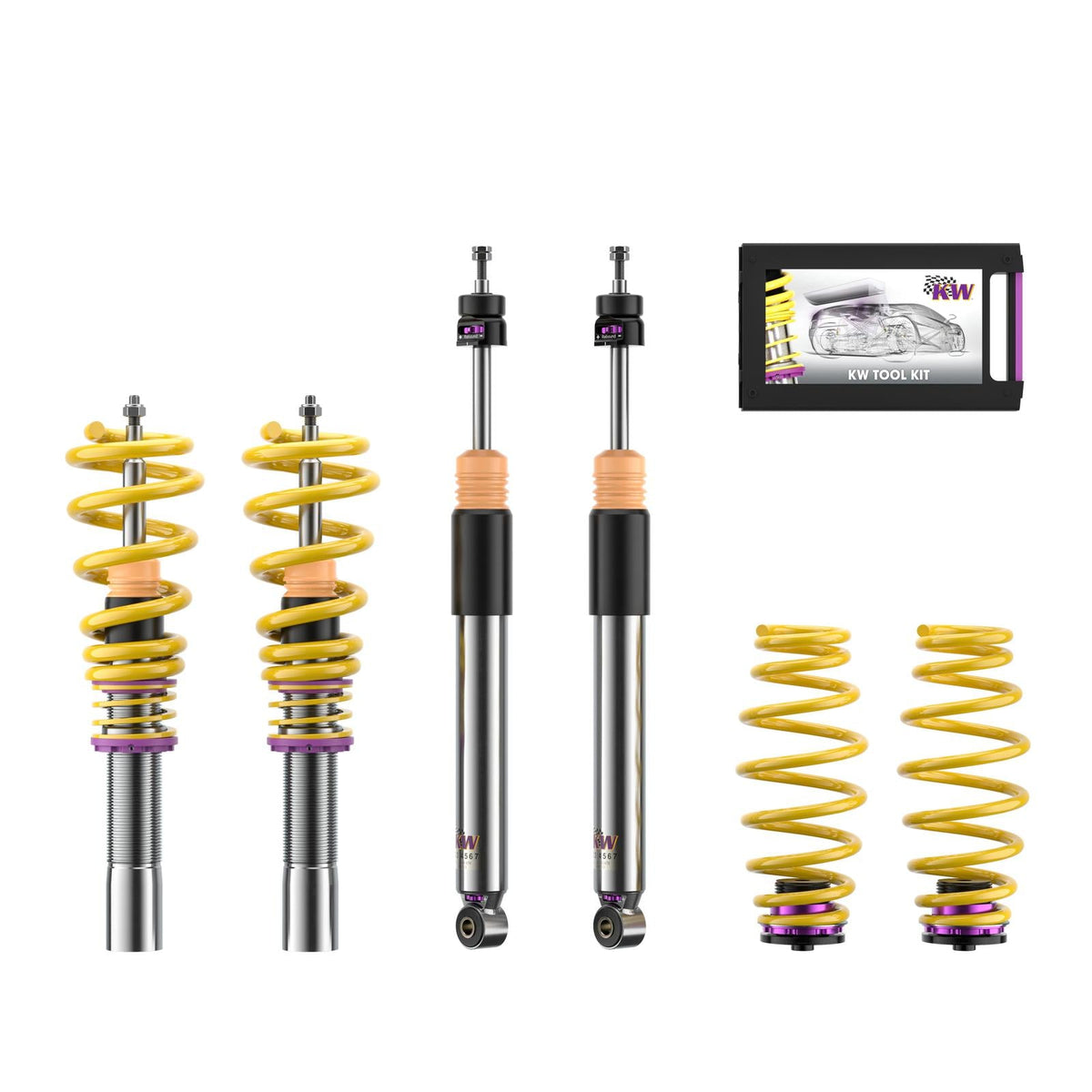 KW Coilover Kit V3 for 04/2008-09/2015 Audi A4 Allroad (8KH, B8)