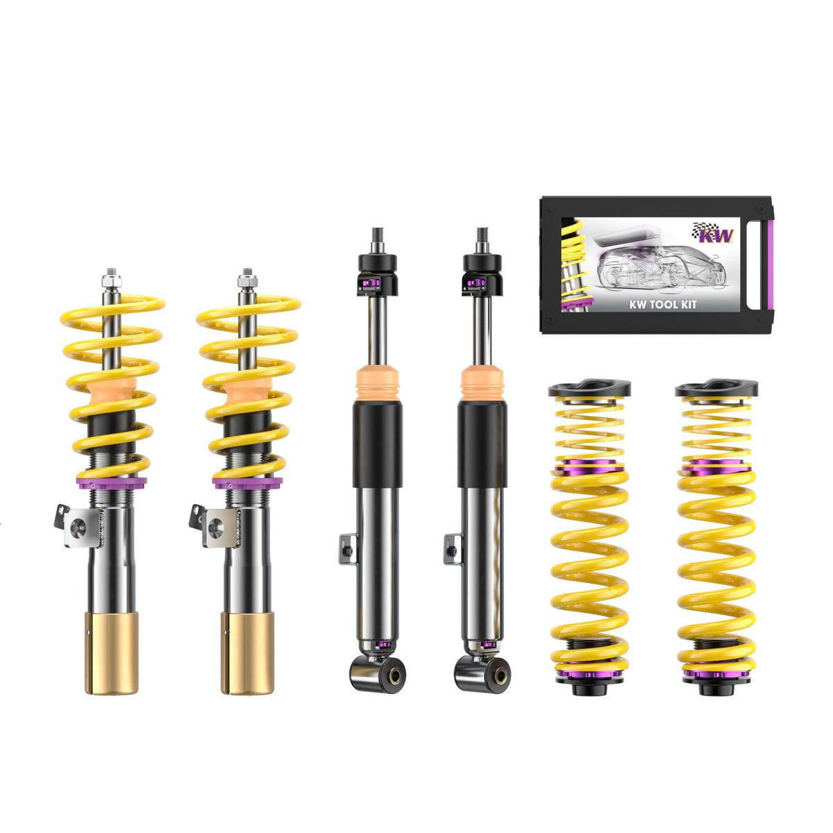 KW Coilover Kit V3 for BMW 3 Series (G20, G80) w/ Deactivation For Electronic Dampers